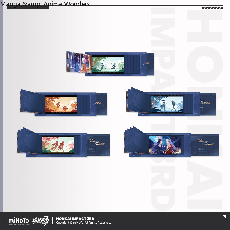Anime Cosplay Drawing - Genuine Official Honkai Impact 3 Kiana