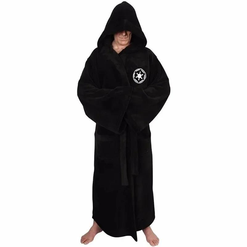 Cosplay Anime Basic - Jedi Cosplay Nightgown Male Homewear Flannel