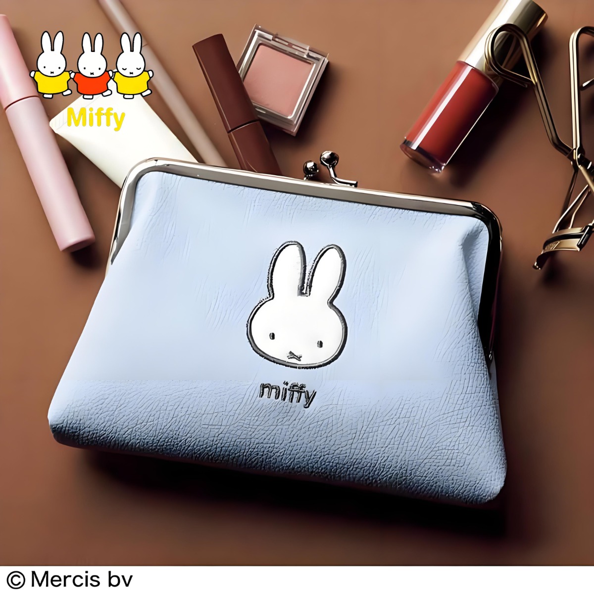 Anime About Cosplay Girl - Kawaii Anime Miffy Rabbit Wallet Leather