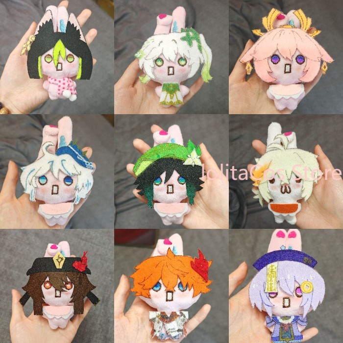 Anime Cosplay Bunny - Genshin Impact Furina Hu Tao Kazuha