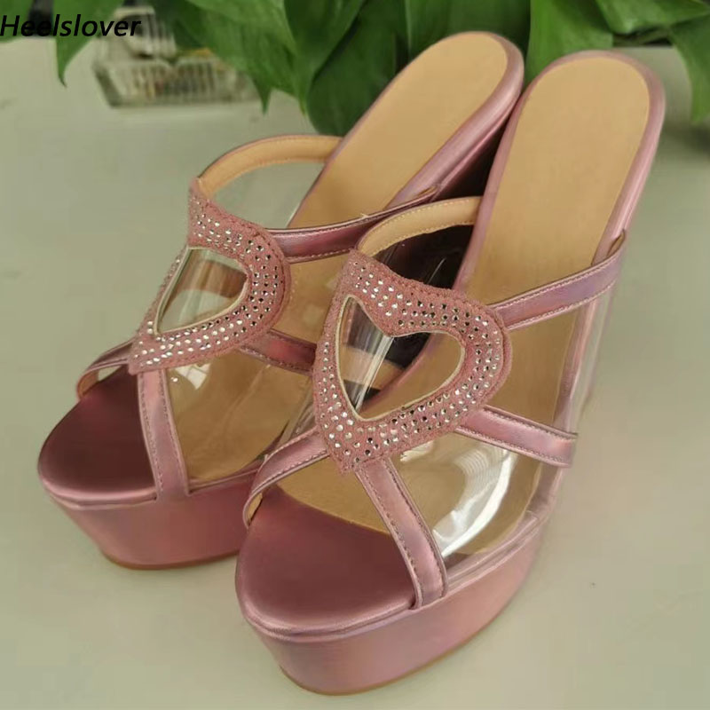 Cosplay Anime Basic - Ahhlsion Handmade Women Transparent Mules Sandals
