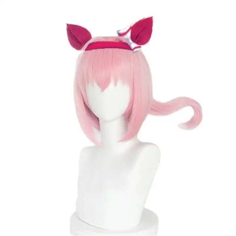Cosplay Anime Women - Uma Musume Haru Urara Cosplay Wig