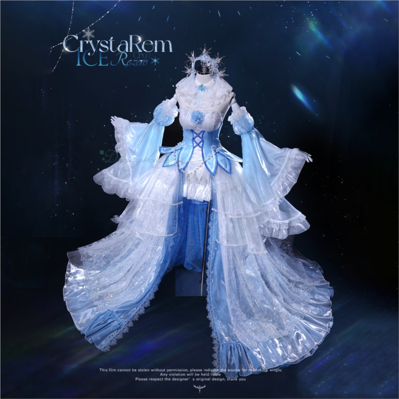 Re Zero Rem Wig - Halloween Costume Adults Anime Re Zero