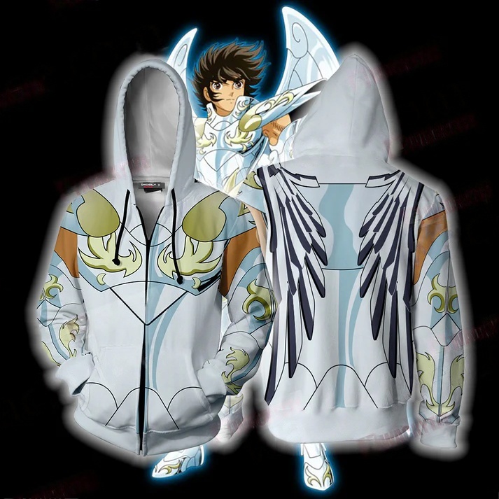 Anime Saint Seiya 3D Print Hoo - Cosplay Anime Basic review and price