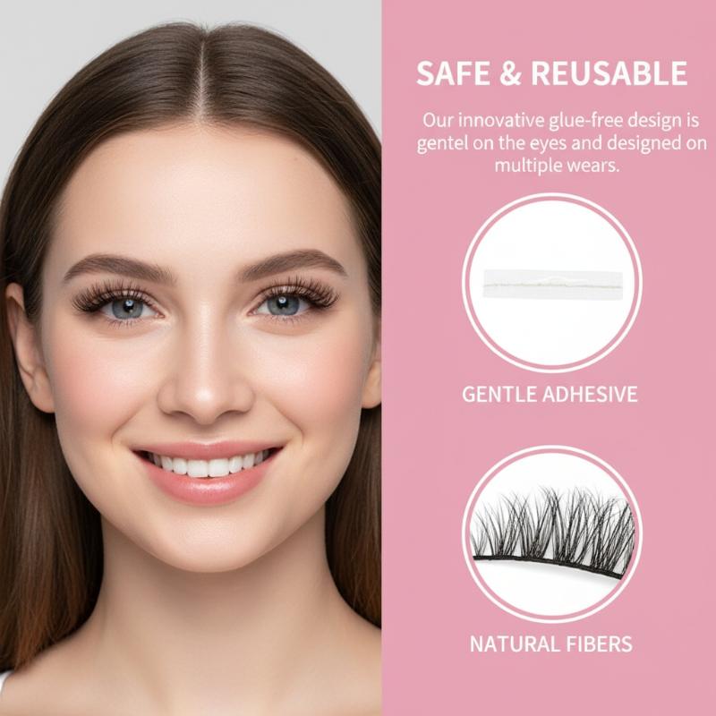 6 Rows Diy Segmented False Eye - Anime Cosplay Lashes review and price