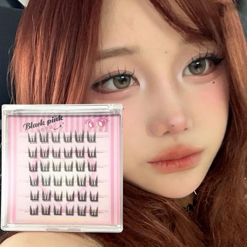 6 Rows Diy Segmented False Eye - Anime Cosplay Lashes review and price