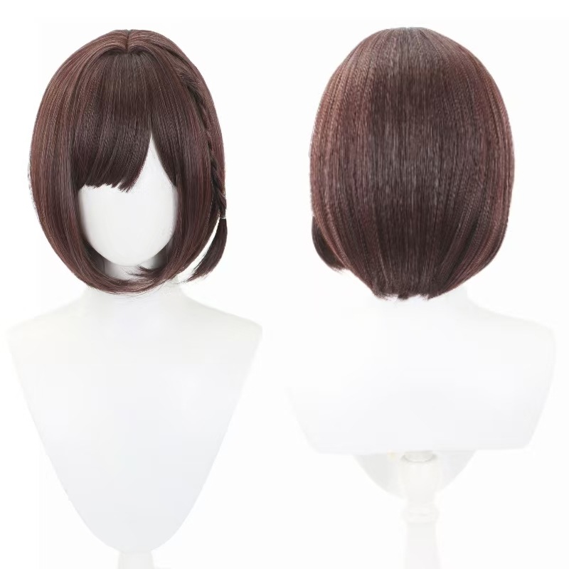 Synthetic Long Pink Wig Inspir - Anime Cosplay Drawing review and price