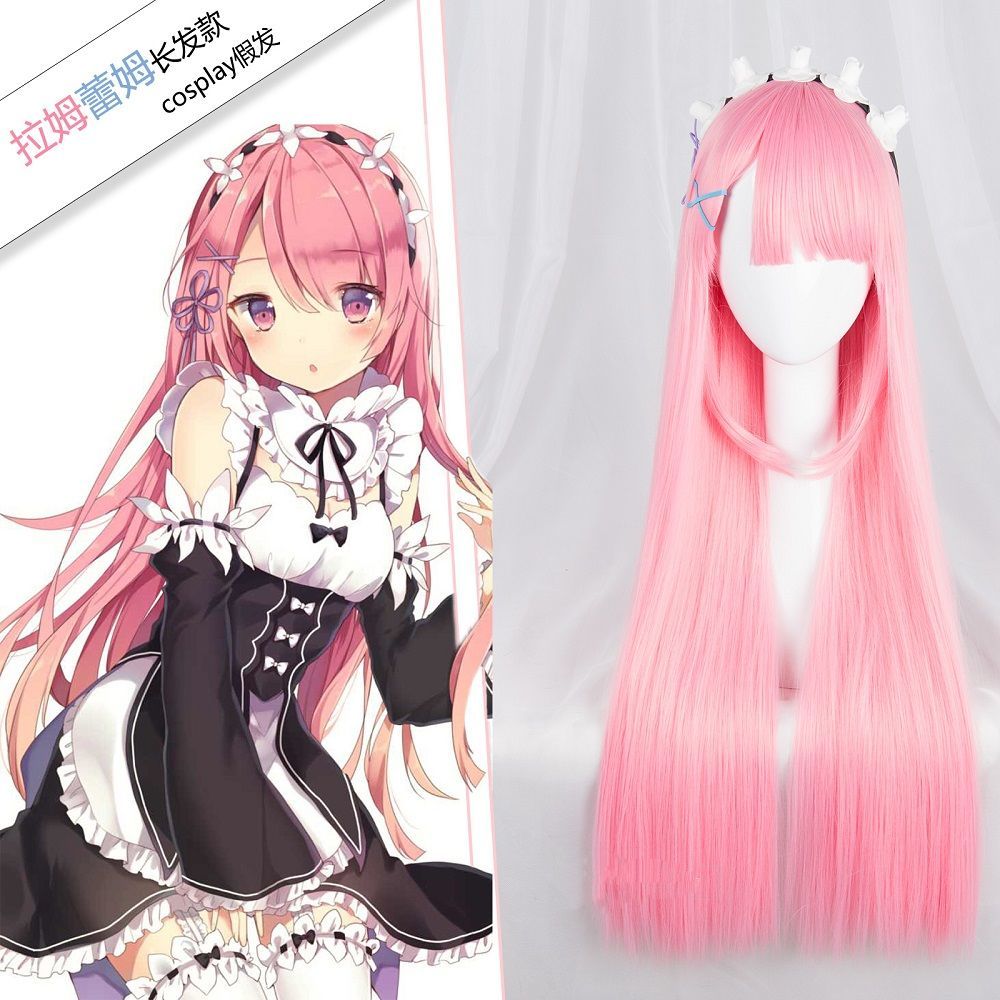 Re Zero Ram & Rem Cosplay Wig  - Re Zero Rem Wig review and price