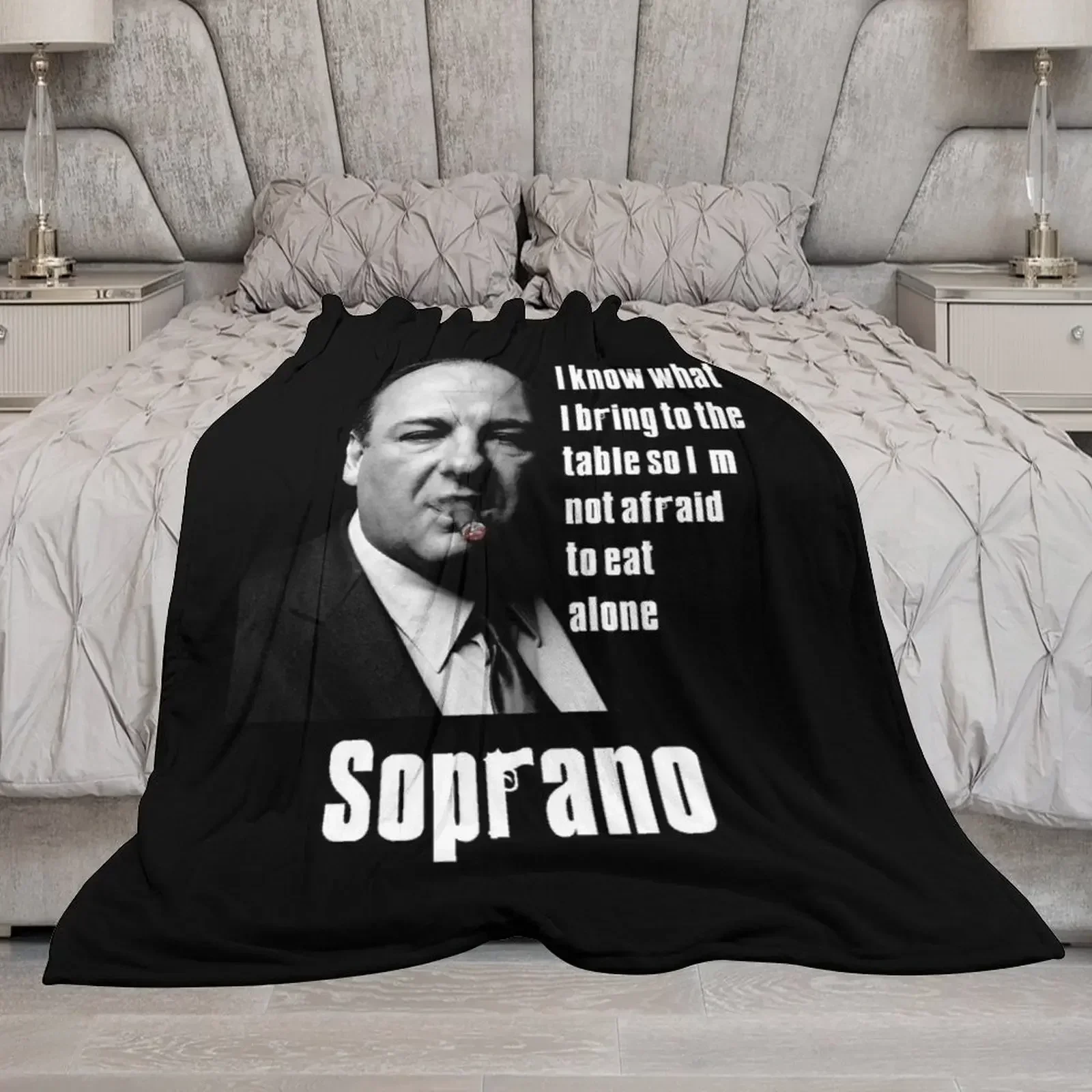 Tony Soprano cigar Quote Throw - Anime Cosplay Quotes review and price