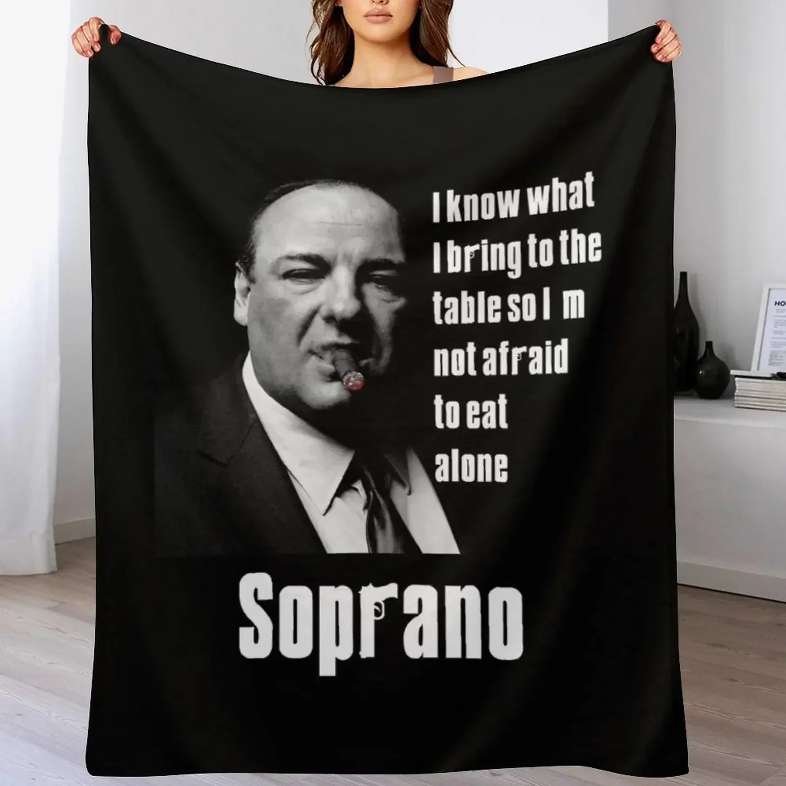 Tony Soprano cigar Quote Throw - Anime Cosplay Quotes review and price