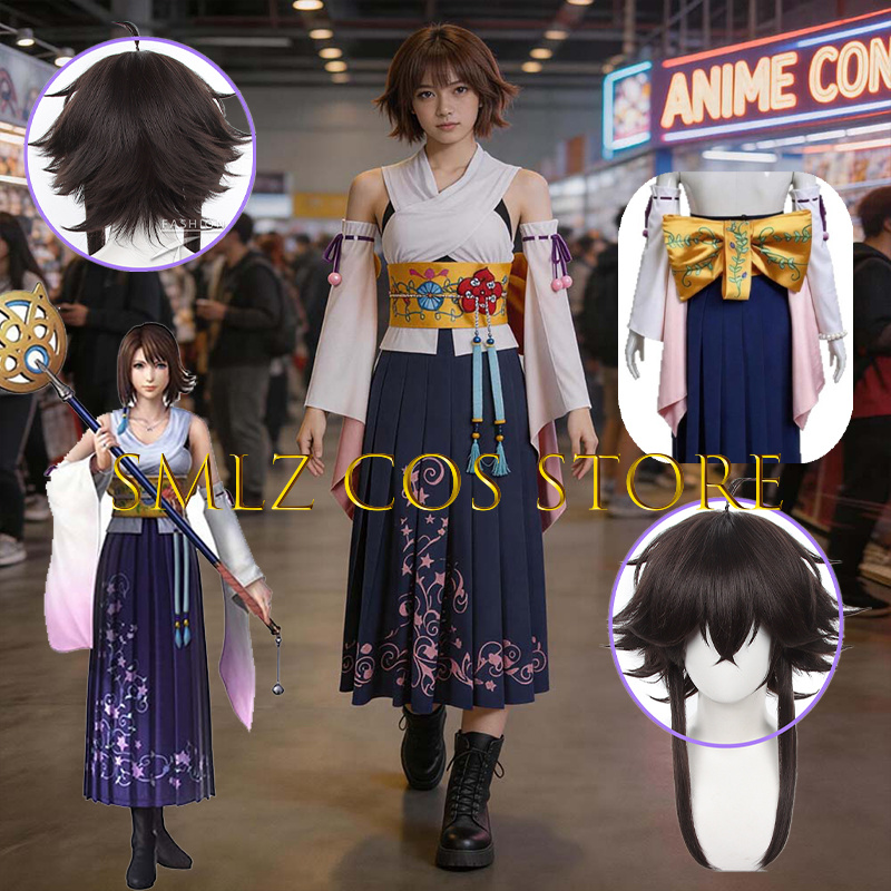 Smlz FFX Yuna Cosplay Anime FF - Anime Cosplay Waifu review and price