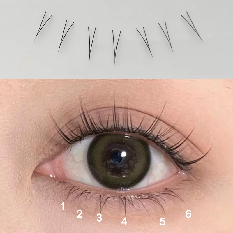 J Curl V Shape Under Eyelash C - Anime Cosplay Lashes review and price