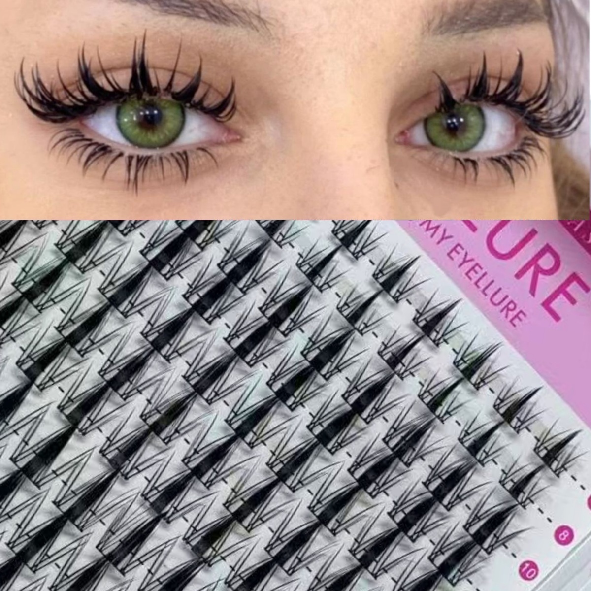 WINKLURE Manga Lash Clusters K - Anime Cosplay Lashes review and price