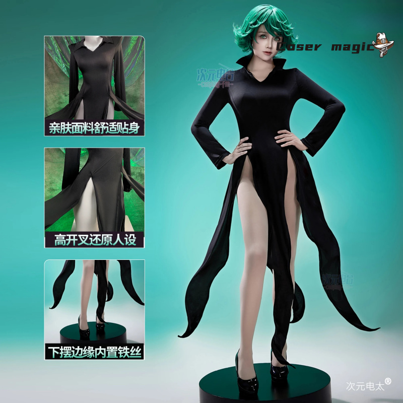 Anime ONE PUNCH-MAN Tatsumaki  - Anime Cosplay One Punch Man review and price