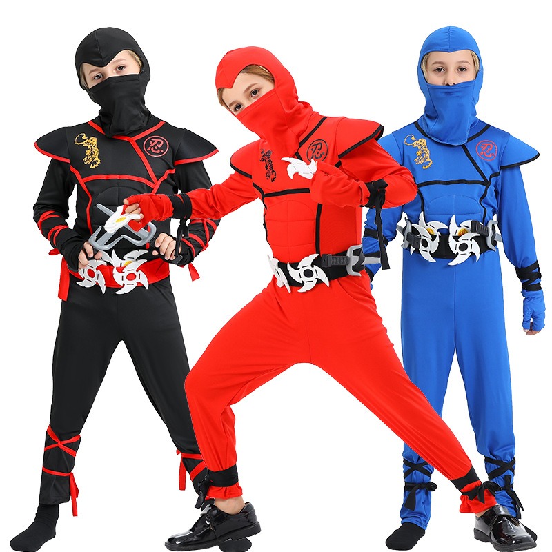 Boys Ninja Deluxe Costume With - Anime Cosplay Ideas Male review and price