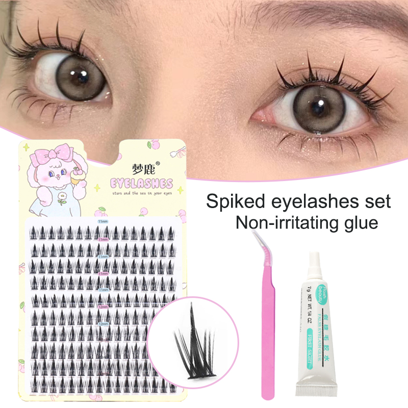 160 Clusters Individual Anime  - Anime Cosplay Lashes review and price
