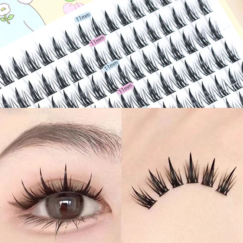 160 Clusters Individual Anime  - Anime Cosplay Lashes review and price