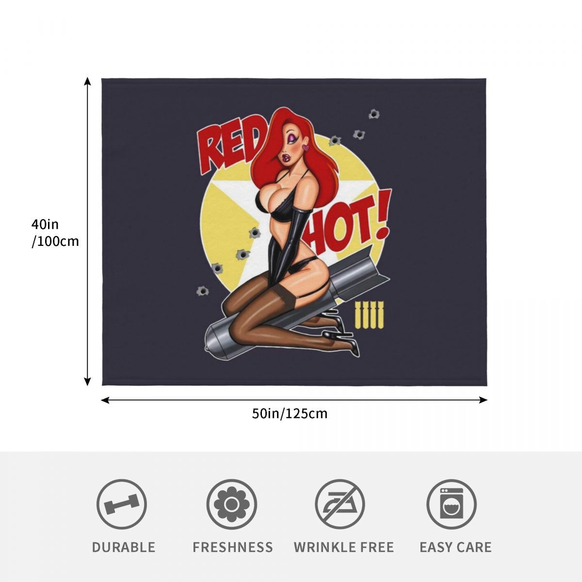 Red Hot Nose Art Jessica Rabbi - Anime Cosplay Ideas For Women review and price