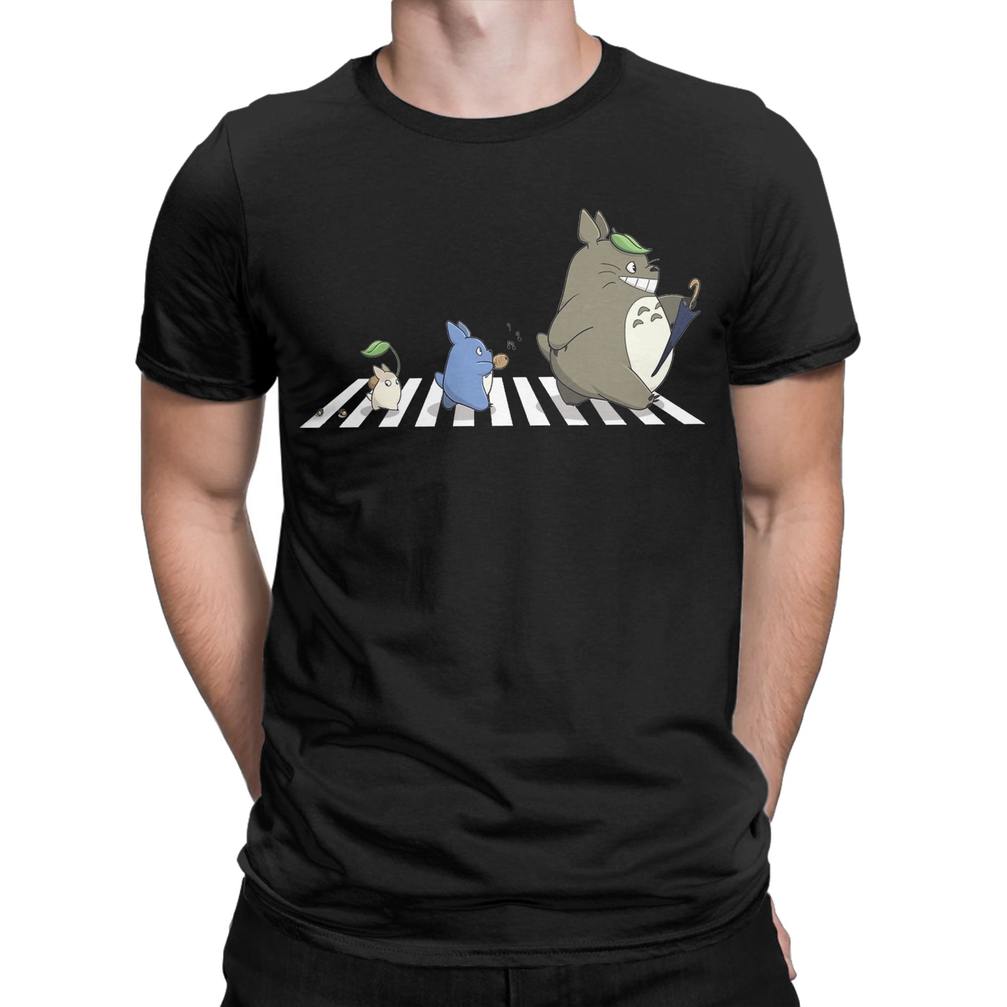 Anime Totoro-Miyazaki T-Shirt  - Anime Cosplay Ideas Male review and price