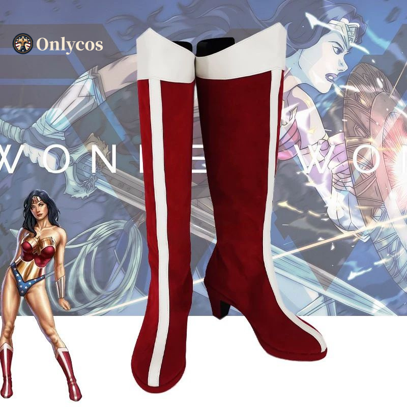 Wonder Cosplay Woman Shoes Hal - Cosplay Anime Shoes review and price