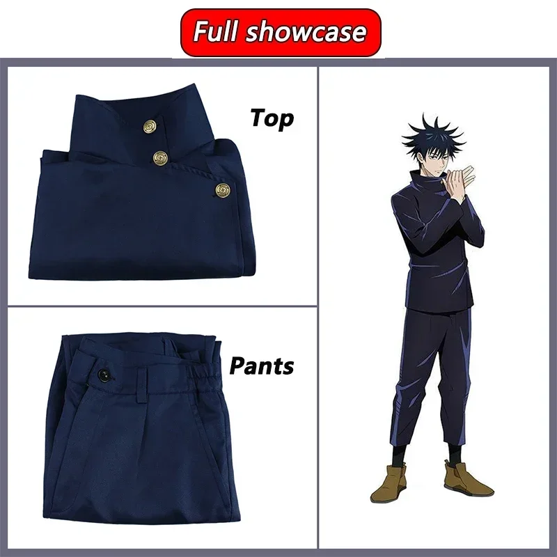 Fushiguro Megumi Cosplay Costu - Jujutsu Kaisen Uniform review and price