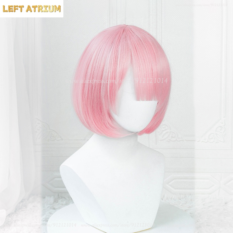 Rem/Ram Cosplay Wig 30cm Blue/ - Re Zero Rem Wig review and price