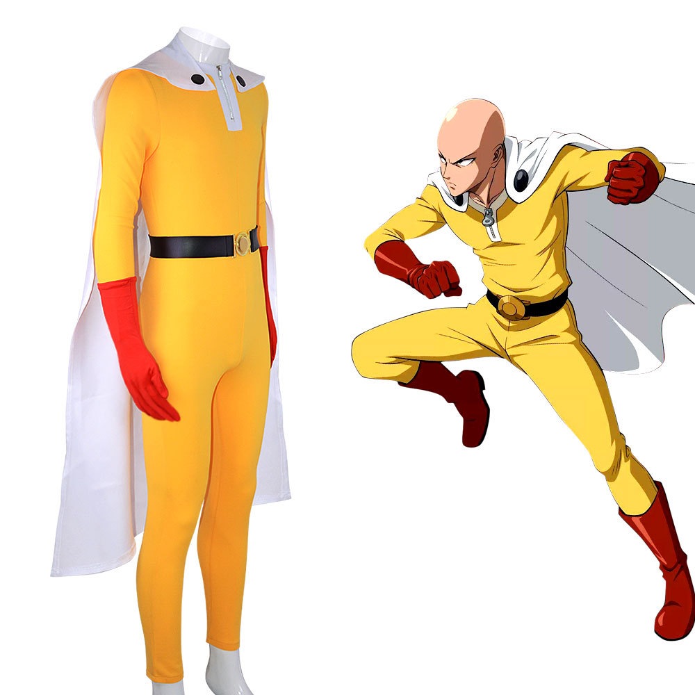 One Punch Man Saitama Cosplay  - Anime Cosplay One Punch Man review and price