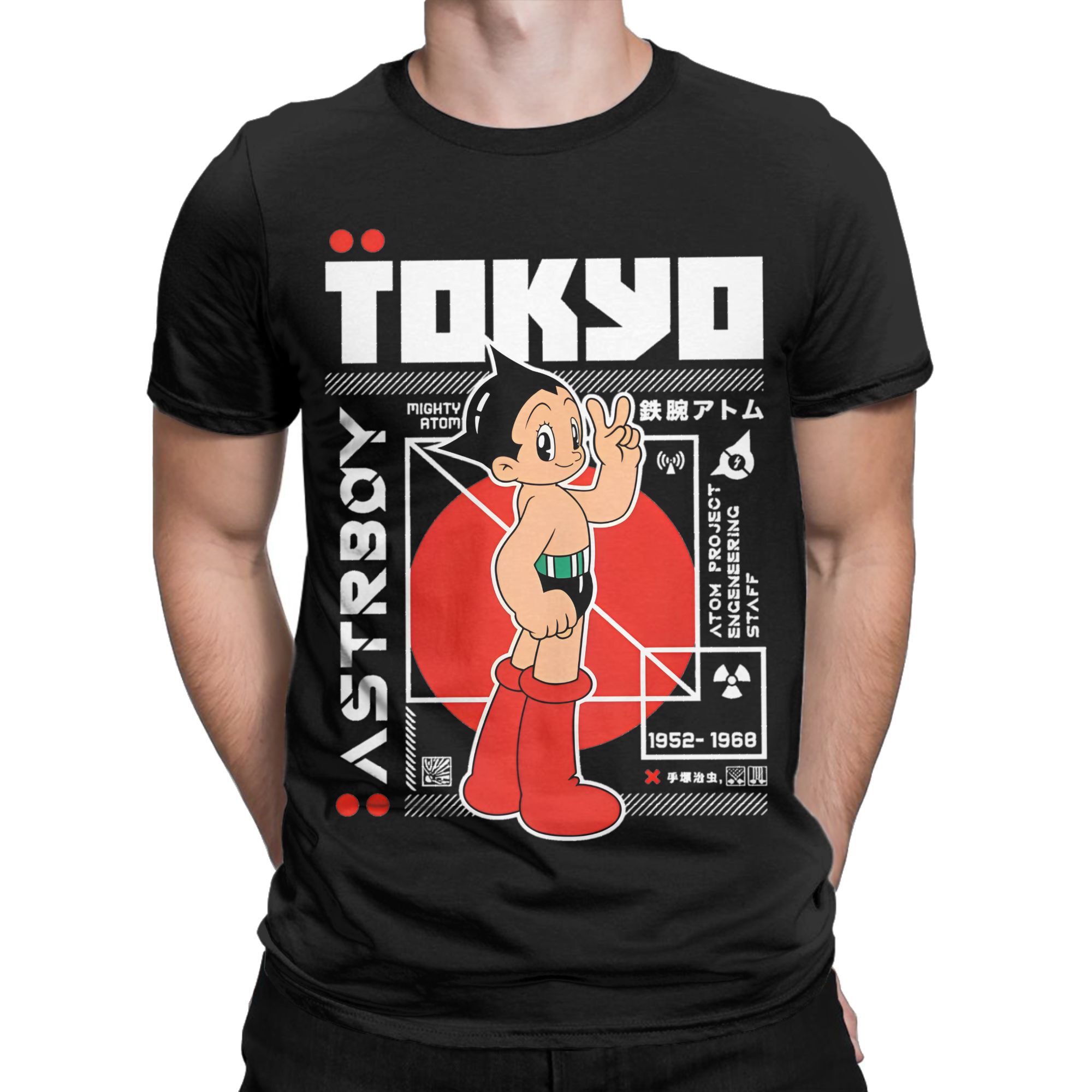 Astro Boy Manga Anime T Shirt  - Anime Cosplay Ideas Male review and price