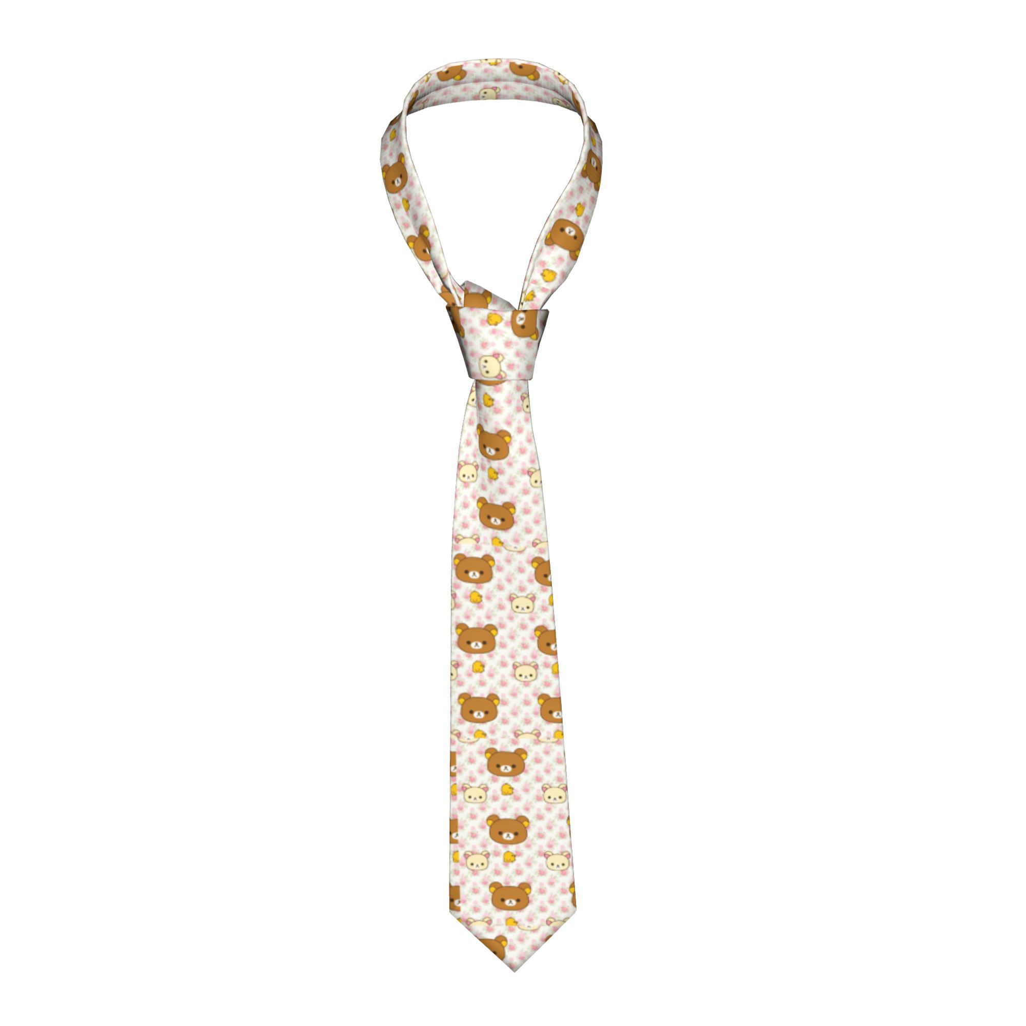 Cartoon Rilakkuma Anime  Tie   - Anime Cosplay Ideas Male review and price
