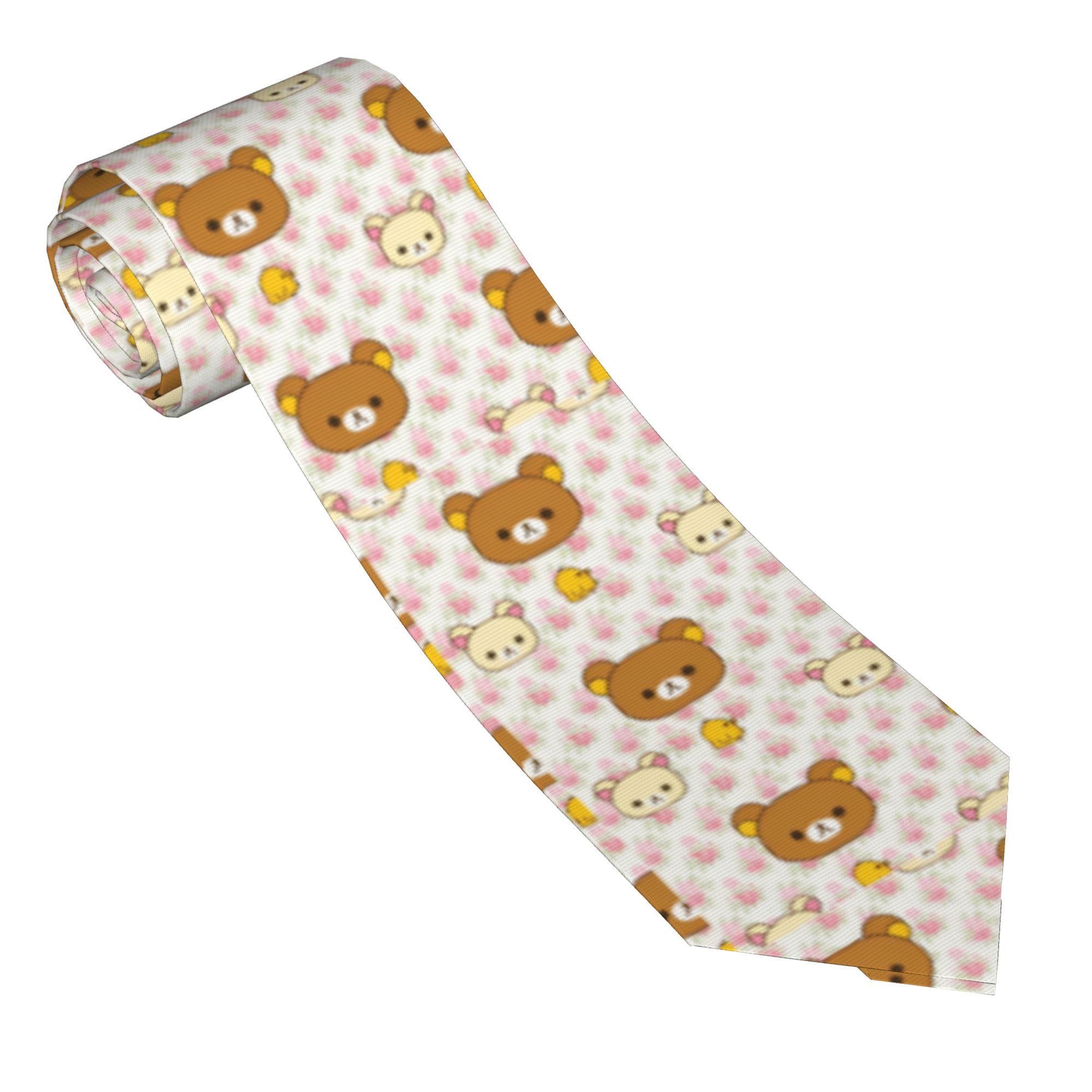 Cartoon Rilakkuma Anime  Tie   - Anime Cosplay Ideas Male review and price