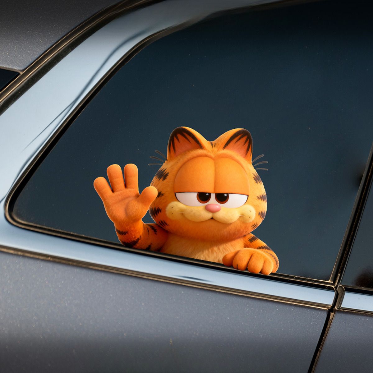 Cute Garfield Cartoon Vinyl St - Anime Cosplay Roleplay review and price