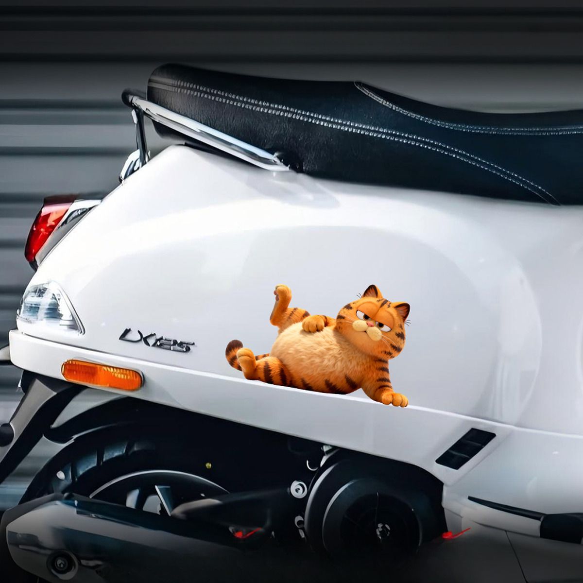 Cute Garfield Cartoon Vinyl St - Anime Cosplay Roleplay review and price