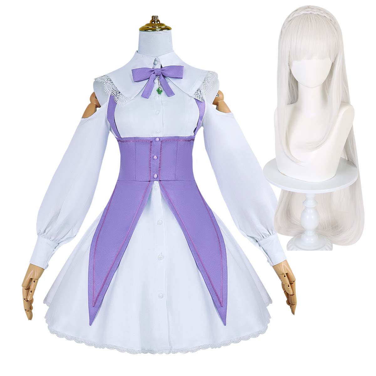 Halloween Anime Re:Life In a D - Re Zero Rem Wig review and price