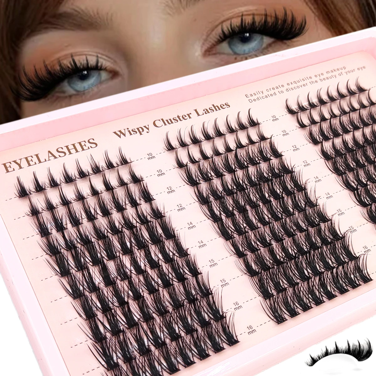 AMSDCN Manga Lash Clusters Wis - Anime Cosplay Lashes review and price
