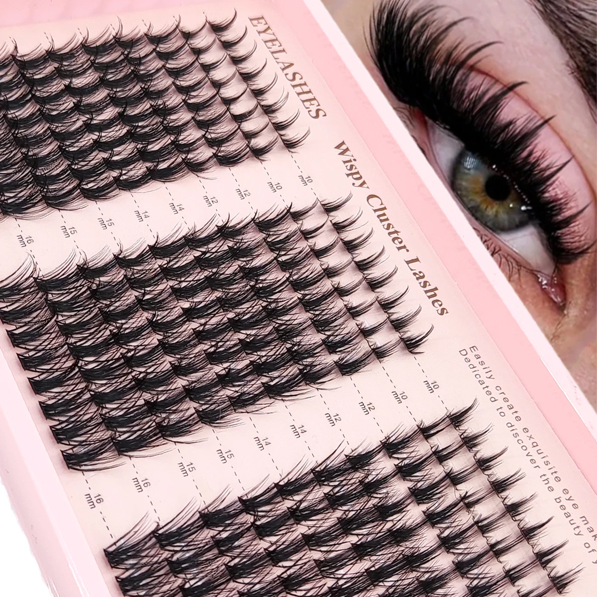 AMSDCN Manga Lash Clusters Wis - Anime Cosplay Lashes review and price
