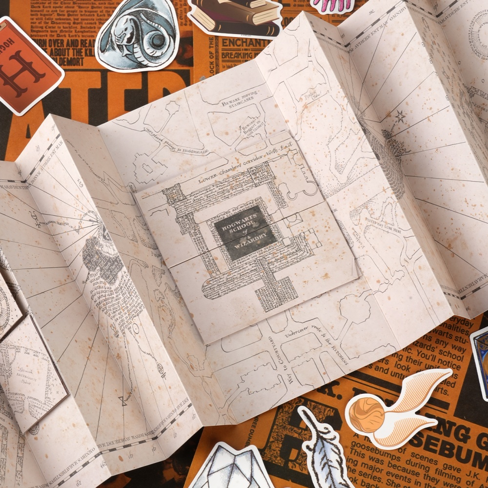 1PC Map Of The Marauder's Scho - Anime Cosplay Roleplay review and price